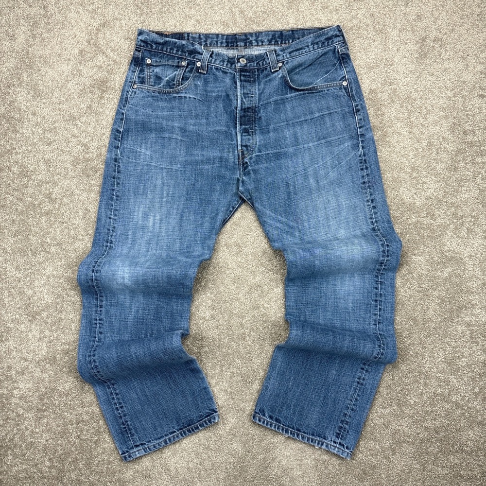 Vintage 90s Levis 517 Bootcut Button Fly‎ Jeans 38x32 (Fits 36x30)